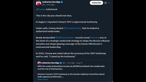 TheRubberDuck79 - this right here is what James Comey was indicted for.