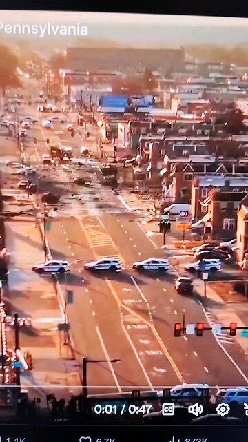 plane crash new aerial video🚨