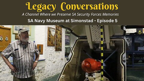 SA Navy Museum at Simonstown Naval Base Episode 5 of 6 - The Scorpion Anti-ship Missile