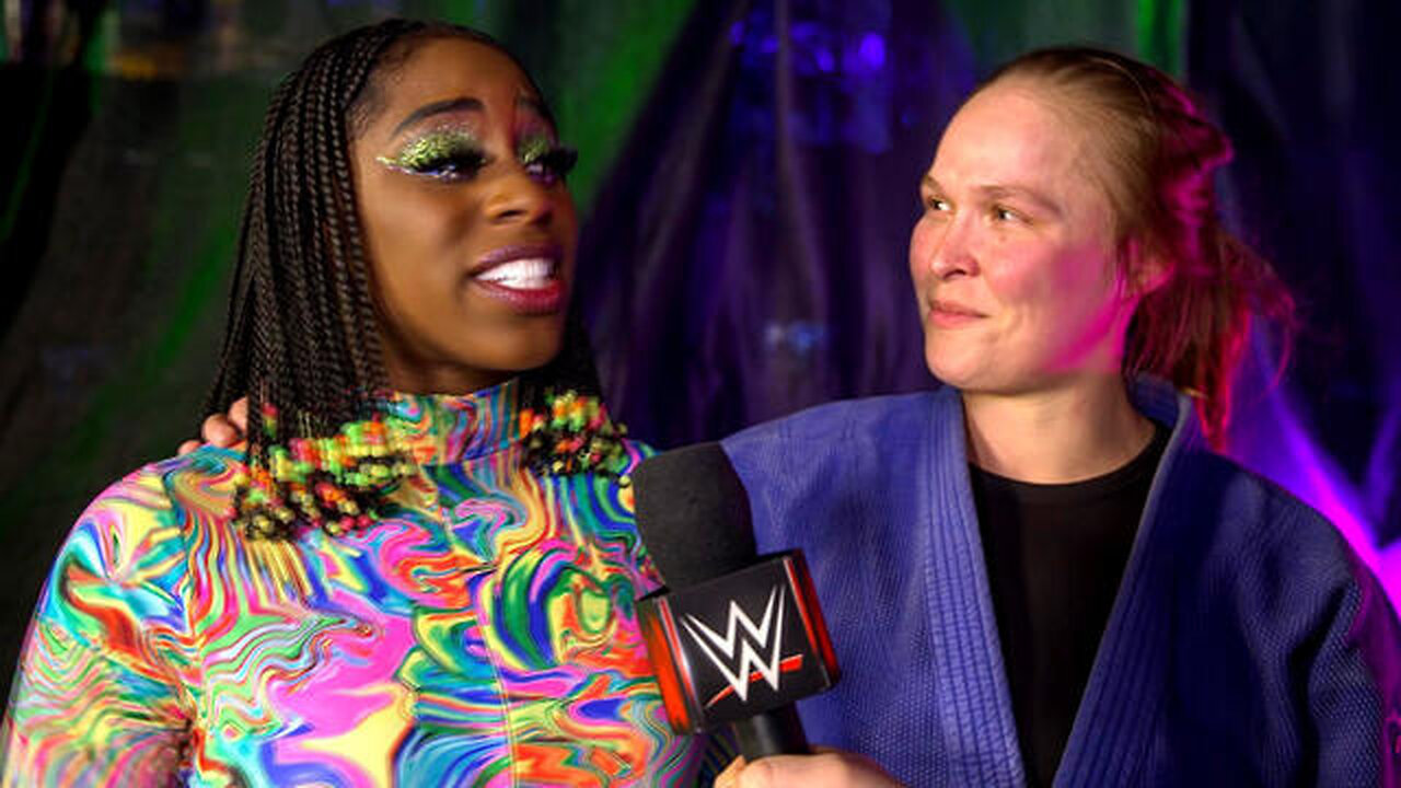 Naomi & Ronda Rousey let the haters know they’ll never prosper: Feb. 19, 2022 @WWE