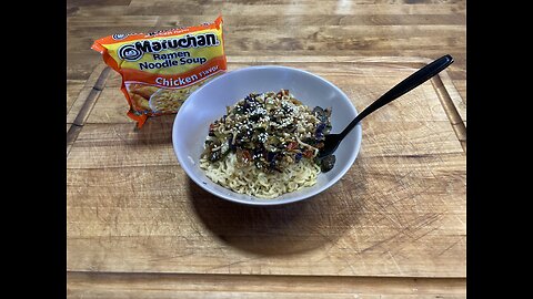 (Refrigerator clean out) Stir Fry with Ramen Noodle