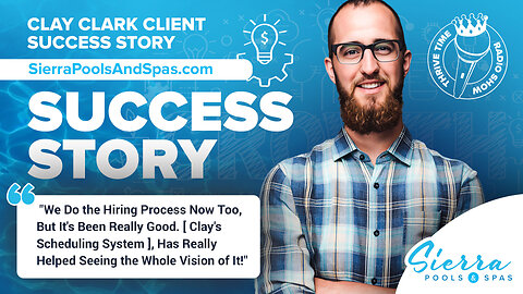 Clay Clark Client 8X Growth | "We Do the Hiring Process Now Too, But It's Been Really Good. (Clay's Scheduling System), Has Really Helped Seeing the Whole Vision of It!" + "It's Been Full Project That's Really Help!&