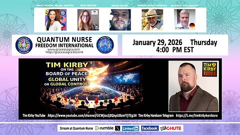 Tim Kirby - BOARD OF PEACE: Global Unity or Global Control