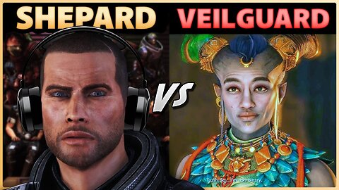 Dantics Video: Commander Shepard Plays Veilguard - But Probably Shouldn't
