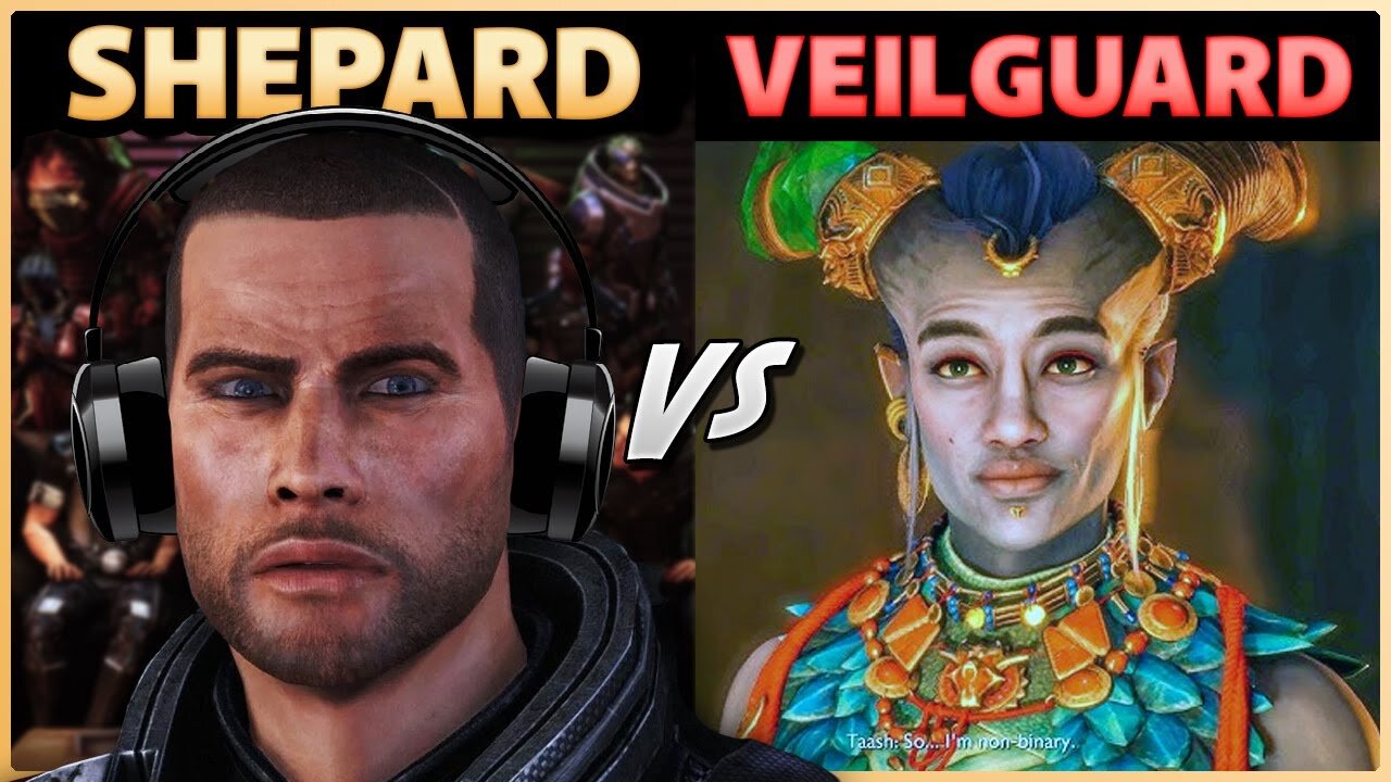 Dantics Video: Commander Shepard Plays Veilguard - But Probably Shouldn't