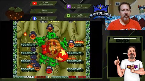 Don Doko Don Arcade Gameplay