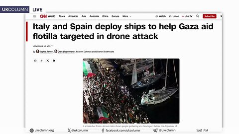 Israel Calls Gaza Flotilla ‘Violent’ — Whose Violence Is It? | UK Column News