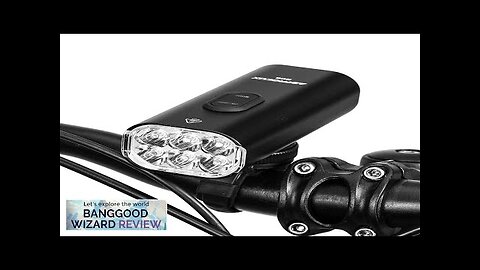 Astrolux® BC6 2000Lm Super Bright Bike Headlights 6 LED Large Beads 4800mAh Review