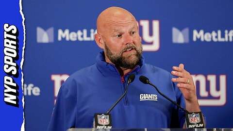 Brian Daboll WON'T look past the Saints as Giants head to New Orleans 