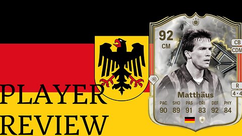 92 THUNDERSTRUCK ICON MATTHAUS SBC PLAYER REVIEW FC 25 Ultimate Team