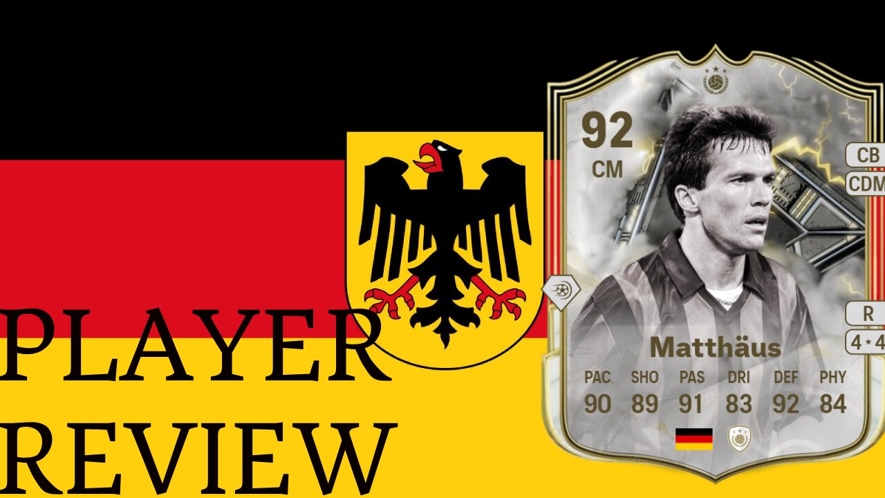 92 THUNDERSTRUCK ICON MATTHAUS SBC PLAYER REVIEW FC 25 Ultimate Team