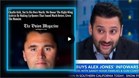BREAKING: Bloomberg-Backed The Onion Announces Plan To Steal Charlie Kirk's Identity & Misrepresent 