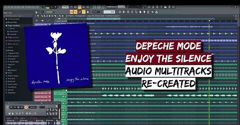 Depeche Mode '' Enjoy The Silence '' Cover - Re-created Audio Multitracks- Stems