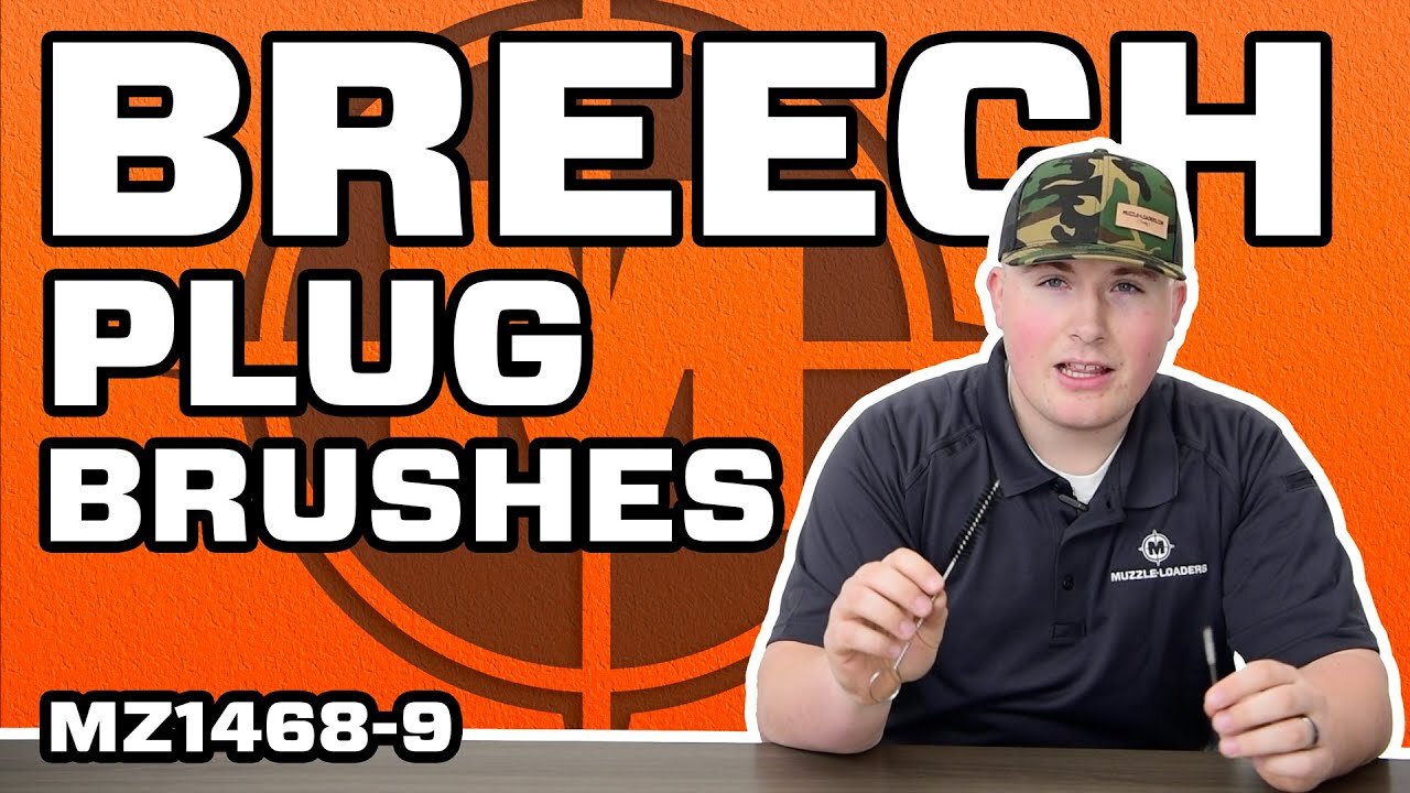 Muzzleloader Breech Plug Cleaning Brushes - MZ1469 & MZ1468