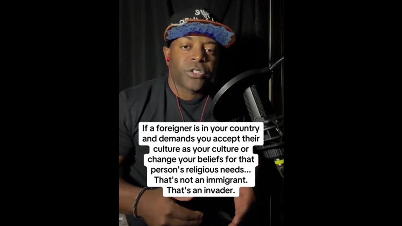 If a FOREIGNER in your Country Demands you accept their CULTURE as yours...