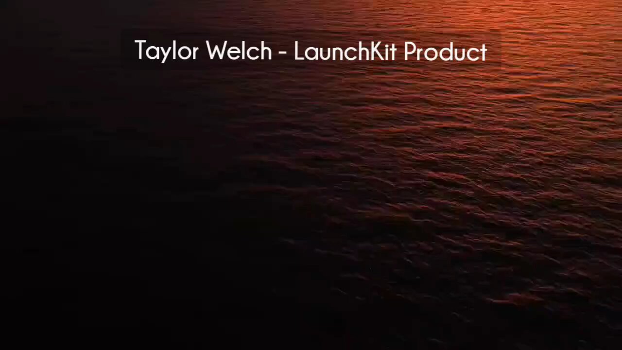 (courseslibrary.com)Taylor Welch - LaunchKit Product Course download