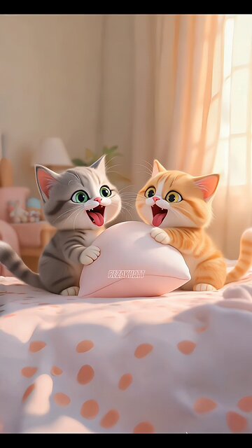 The second cat showed up…and the drama began