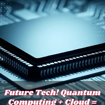 Future Tech! Quantum Computing + Cloud = Supercharged AI 🤯 #Ekascloud #bigdata #cloudcomputing #aws