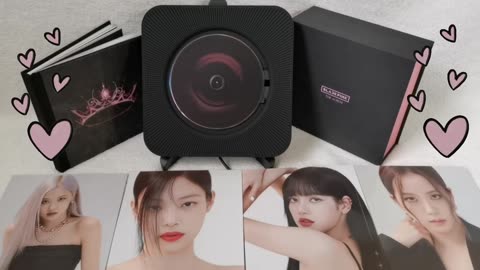 Unboxing | Wall Mountable CD Player for my Blackpink : The Album CD 🖤💗