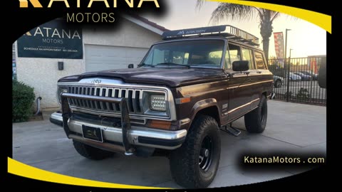 STOCK 676 - 1982 JEEP CHEROKEE LAREDO