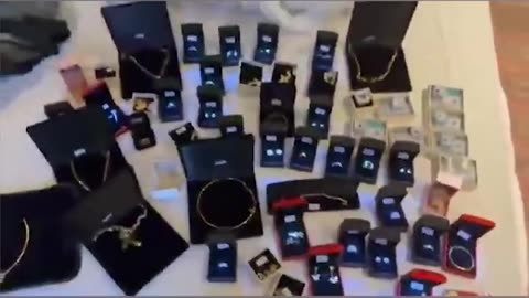 Investigadores da Polícia Federal encontraram e apreenderam várias joias durante a Operação Transparência, que teve como alvo a assessora da Câmara Mariângela Fialek, conhecida como Tuca.