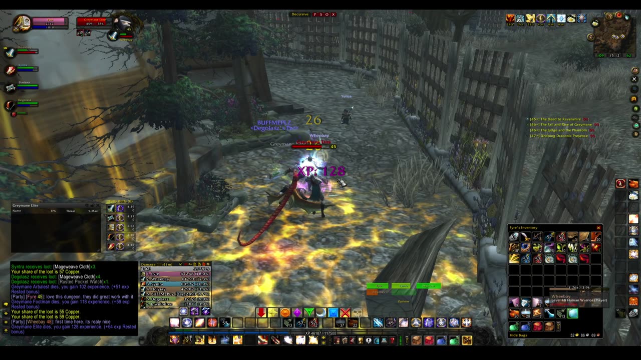 Turtle wow - The new server Ambershire - Paladin POV - Gilneas custom dungeon