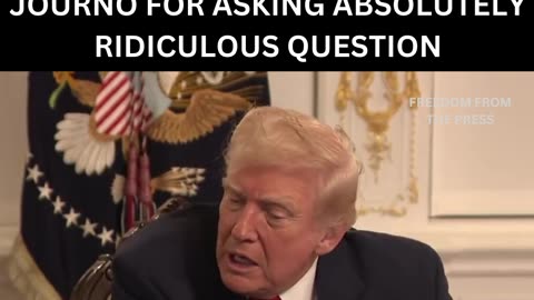 “Are You Stupid?”: President Trump Roasts Woke Reporter in Hilarious Exchange