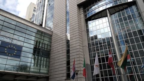 European Parliament in Brussels, Belgium