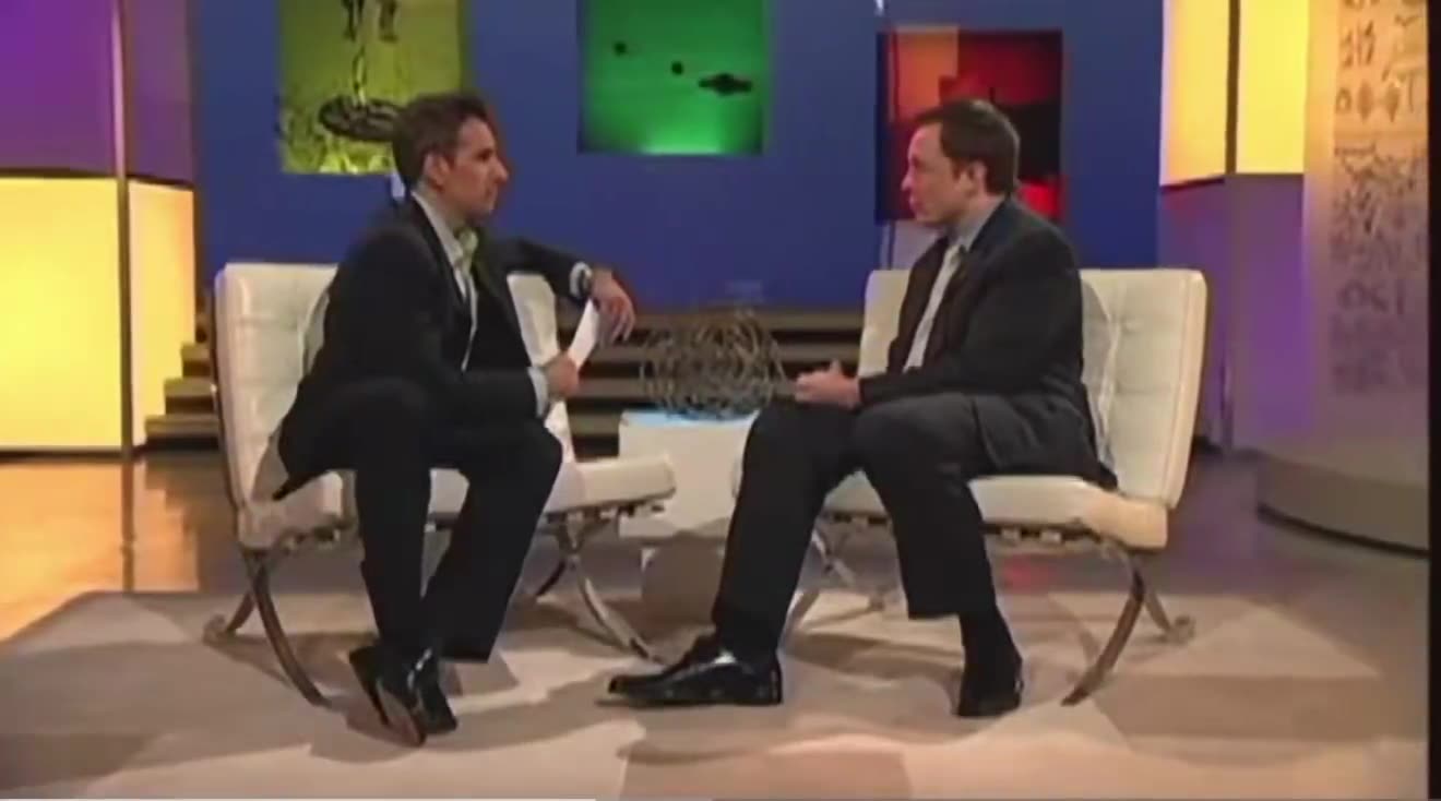 2007 A 36-year-old Elon Musk sits down for a quiet PBS interview