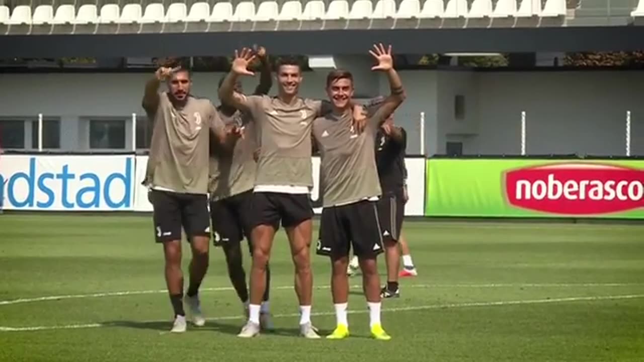 Watch this Cristiano Training-Winning team!