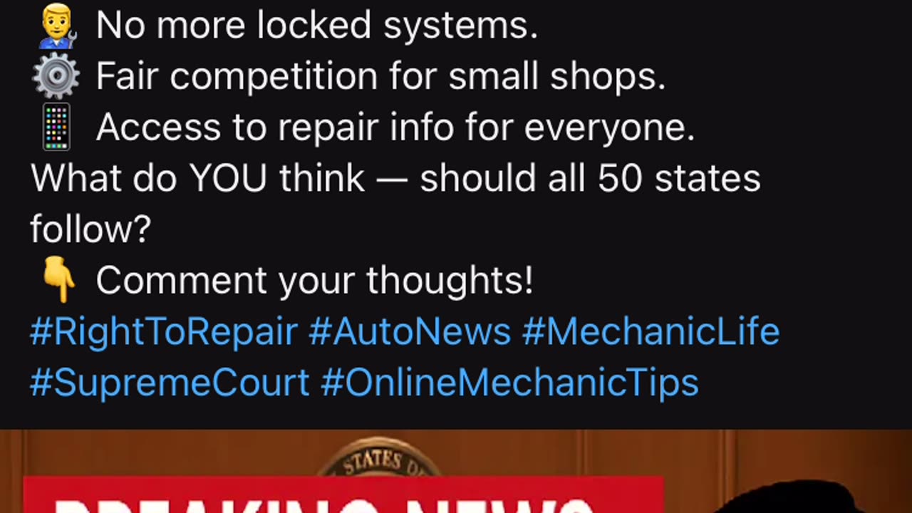 This should be nationwide