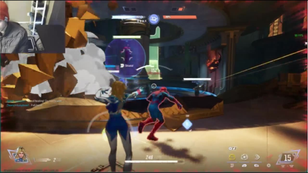 Marvel Rivals Online Competitive Match #120 Part #2 On The PC While Playing As Invisible Woman