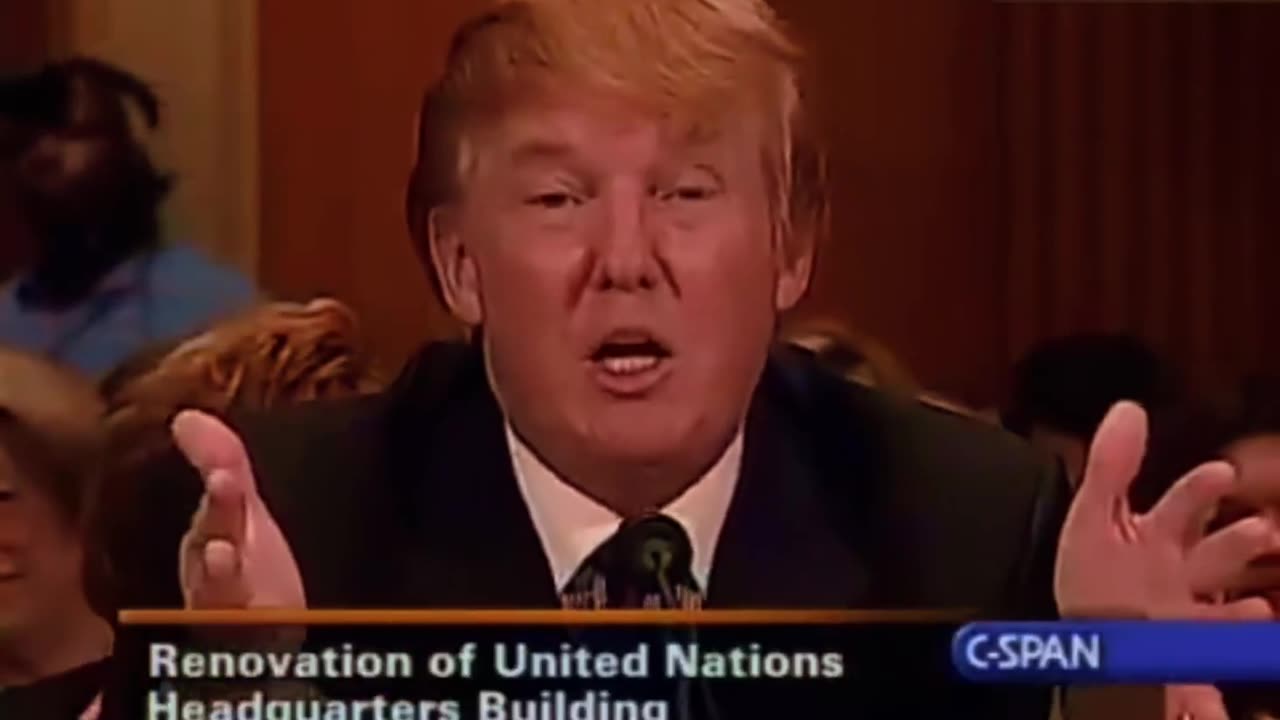 TRUMP EXPOSED The UN SCAM — Years Before Anyone Else (2005)💣