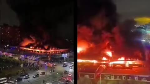 Σαμποτάζ; - Μεγάλη και ανεξήγητη φωτιά στην Αγία Πετρούπολη.