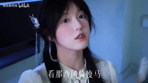 Daily Beauty EP 240 | Flowy Ivory Attire Tempting Model Pose 
