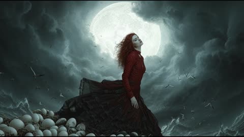 The Terrifying Beauty of Alkonost – Slavic Bird Goddess of Paradise & Doom