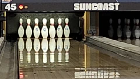 Bowling at Suncoast Hotel & Casino in Las Vegas, NV, 9/25/25, score; 206