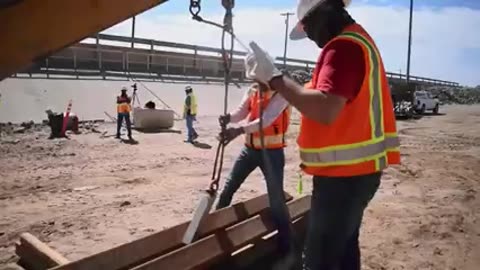 U.S. Southern Border Wall Construction Progress