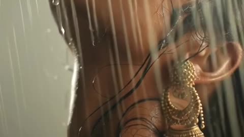 love rain falling over