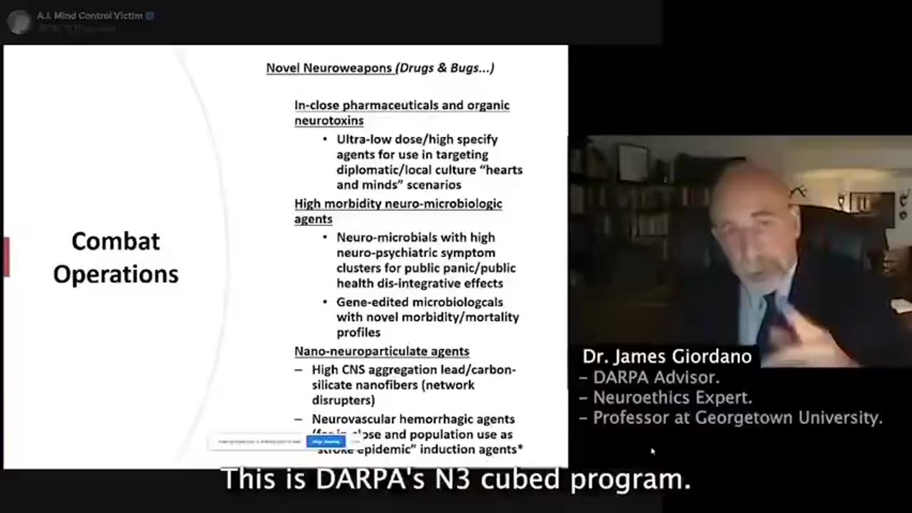 DARPA adviser admits publicly that DARPA has officially achieved non-surgical brain control.