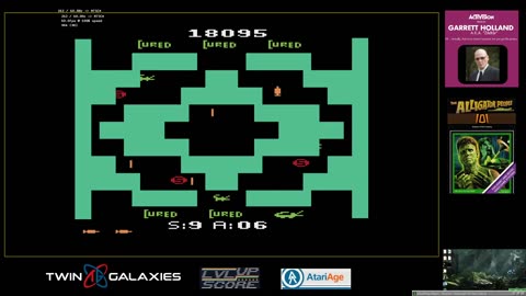 Atari 2600 EMU - Alligator People - Game 9 A/A - 60,675