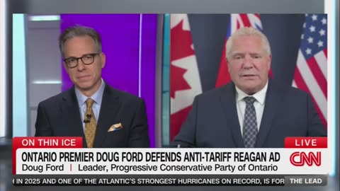 Doug Ford: The one who started this whole thing all over the world, not just with Canada, is Trump