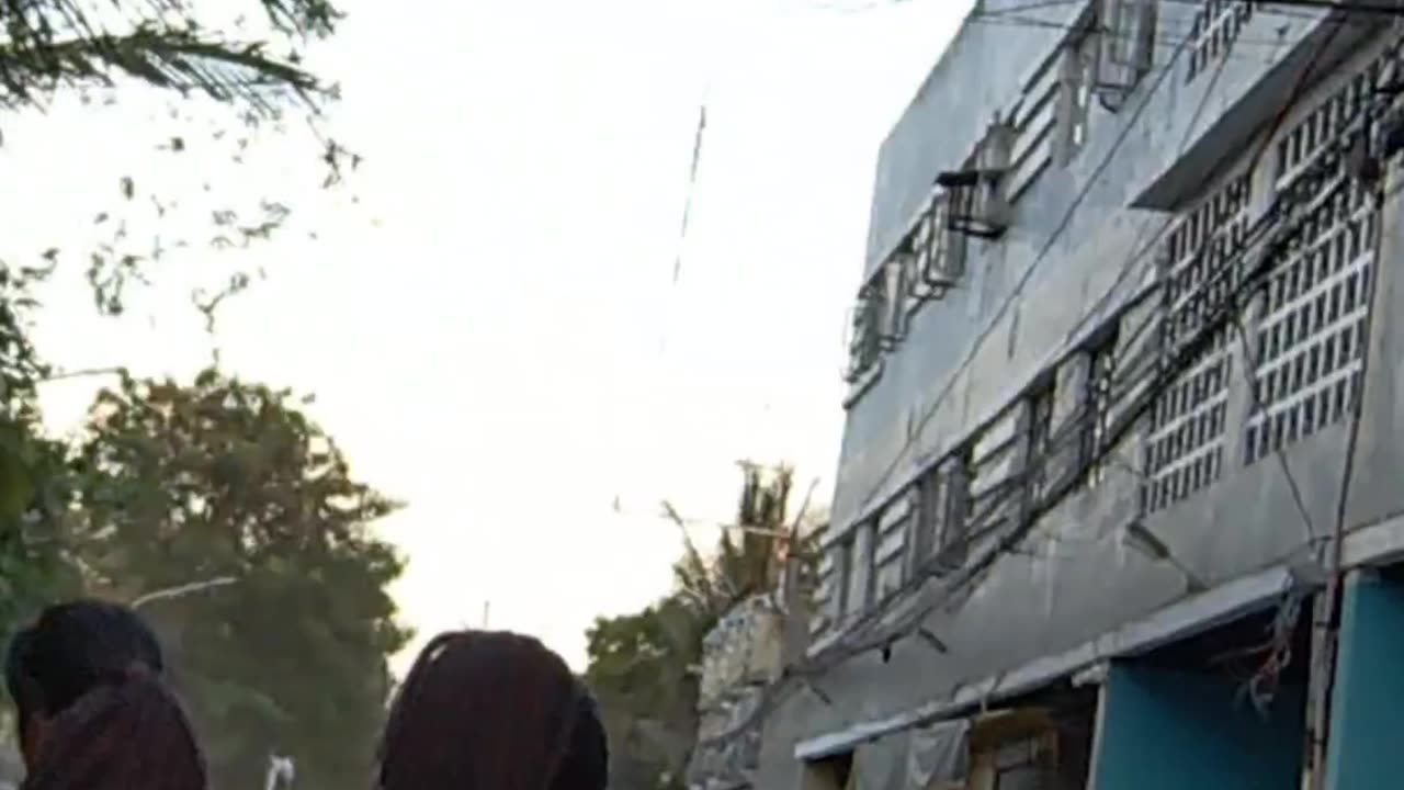 Trailing on Hasa-hasa Street in Malabon City in the Philippines