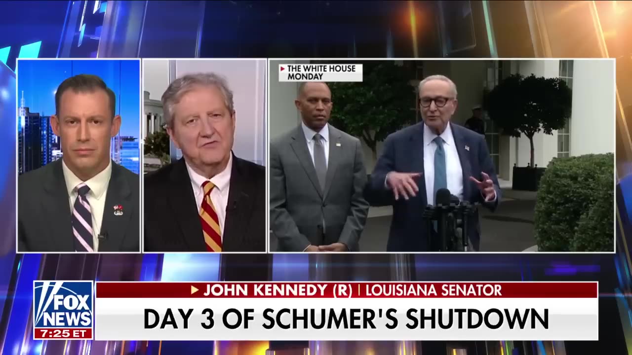 LORD KNOWS Schumer deserves this Sen John Kennedy.