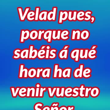 "Vigilancia y Preparación para la Venida del Señor" mat 24:42#shorts #youtube #ytshorts #jesus #yt