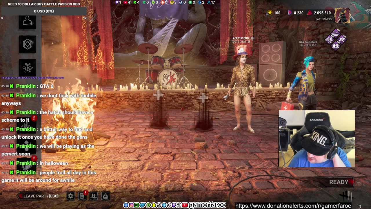 playing DBD new killer new survivior
