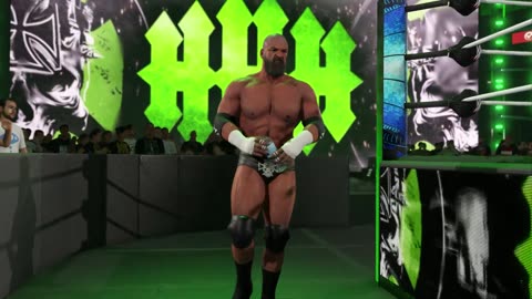 WWE 2K24 - Stone Cold Vs The Rock Vs Triple H Vs Kurt Angle For The WWE Championship (PS5)