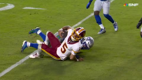 Disturbing video shows Washington Commanders quarterback Jayden Daniels'