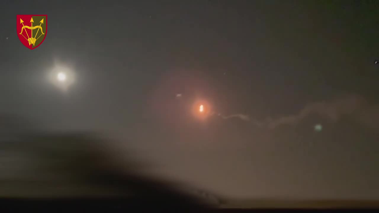 Ukrainian SAM Engaging a Russian Aircraft