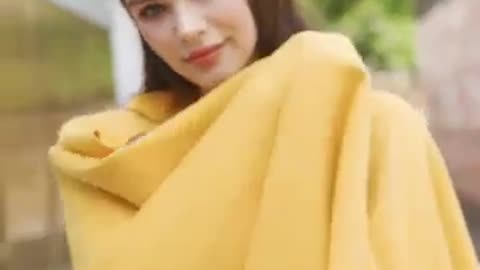 Women’s Soft Wool Scarf – Warm, Cozy & Stylish Winter Accessory